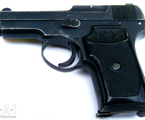 The Tula-Korovin 6.35 Browning caliber Soviet pistol
