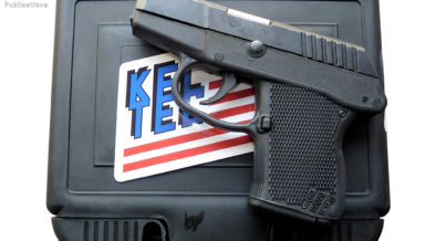 KEL-TEC P-3AT, one .380 ACP featherweight