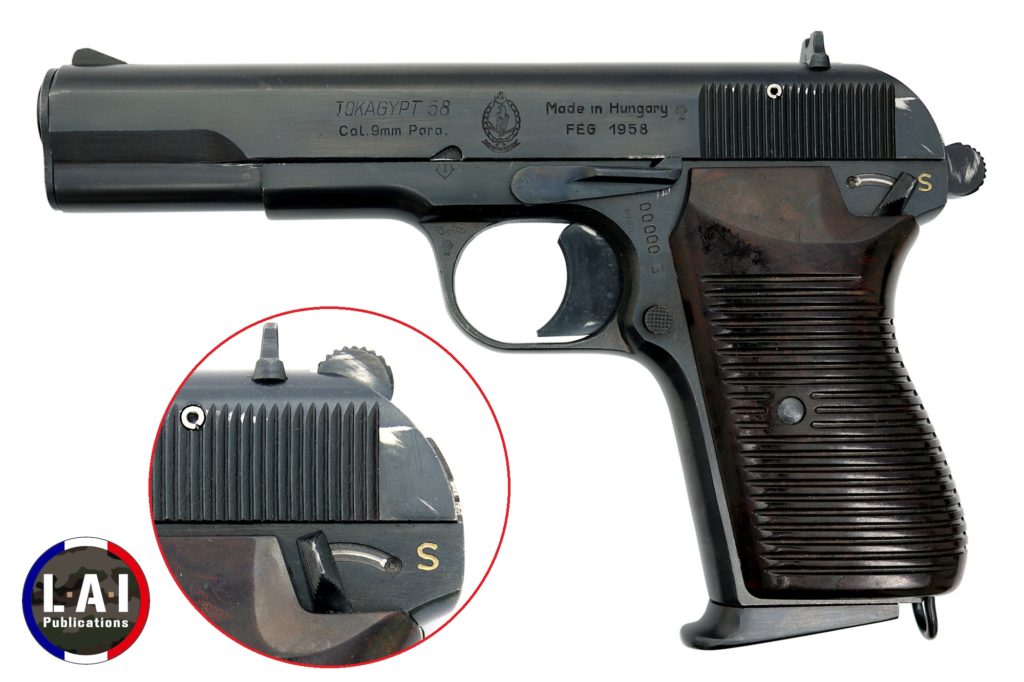 Le pistolet FÉG Tokagypt 58 en calibre 9x19 mm